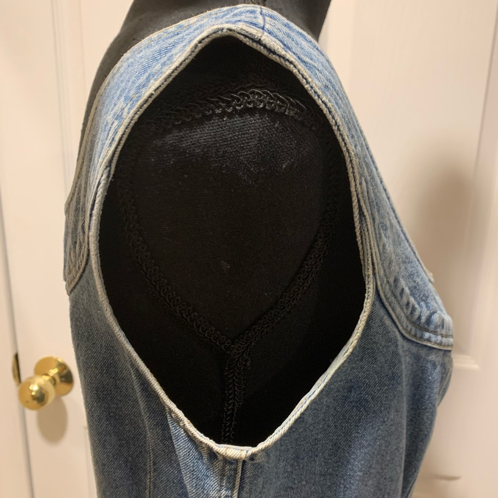 DKNY 100% cotton denim dress size 8 - Picture 9 of 14